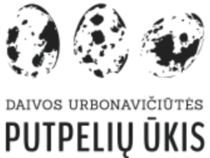 Daivos Urbonavičiūtės putpelių ūkis logotipas